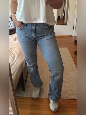 Denizen from Levi's Light Blue Boot-Cut Women's Jeans low rise size 8